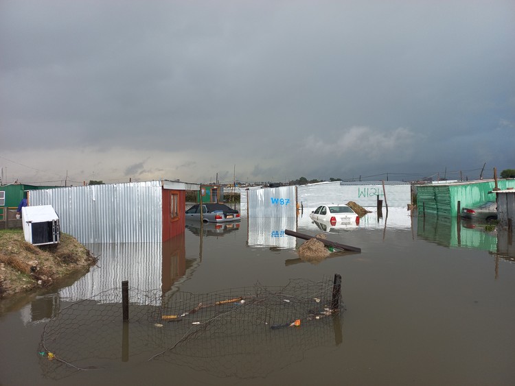 Three of 16 sections at the Driftsands Nature Reserve were completely waterlogged after heavy rainfall this week. Photo: Siphokazi Mnyobe