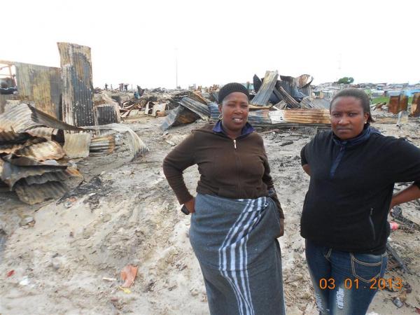 Patricia and Ntombi. Photo by Faizel Slamang.