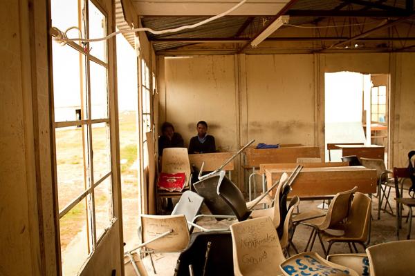 A mud school in the Eastern Cape. Photo courtesy of Equal Education.