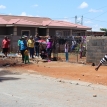 Tlhageng residents protest over flooding after a retention dam overflowed. They claim this was avoidable if local authorities had taken heed of previous storms. Picture by Douglas Mthukwane. Tlhageng residents protest over flooding after a retention dam overflowed. They claim this was avoidable if local authorities had taken heed of previous storms. Picture by Douglas Mthukwane.