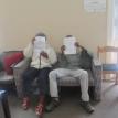 Two of the Zimbabwean refugees with their documents from the Ladismith Magistrates’ Court. Photo By Tariro Washinyira. Two of the Zimbabwean refugees with their documents from the Ladismith Magistrates’ Court. Photo By Tariro Washinyira.