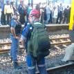 Scene of Metrorail accident in 2012 that a GroundUp journalist happened upon. Photo by Margo Fortune. Scene of Metrorail accident in 2012 that a GroundUp journalist happened upon. Photo by Margo Fortune.