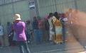 Queue outside the SASSA office in Athlone. Photo by Margo Fortune.