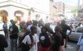 Supporters of the commission of inquiry wait outside court for the judgment to be handed down. Photo by Mary-Anne Gontsana.