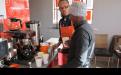 Vuyile Msaku and Vusumzi Mamile preparing an order. Photo by Mary-Anne Gontsana