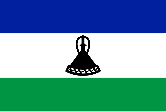 Lesotho\'s flag