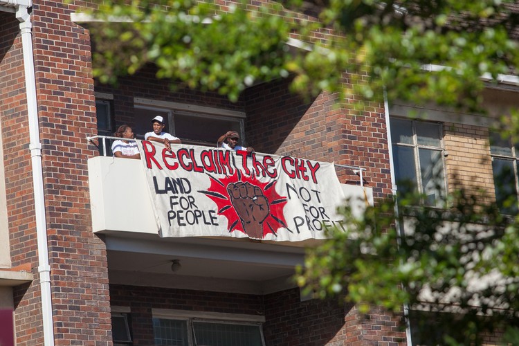 Reclaim the City occupy Woodstock Hospital