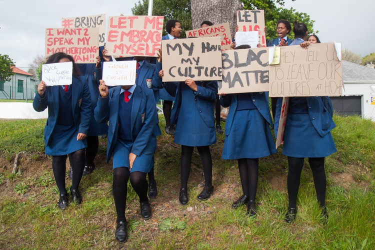 San Souci learners protest