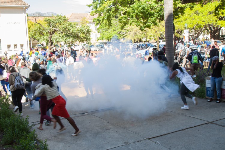 Stellenbosch University Students Protest