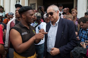 Photo of Athabile Nonxuba and Anwar Mall