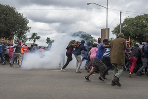 Xenophobic violence in Pretoria