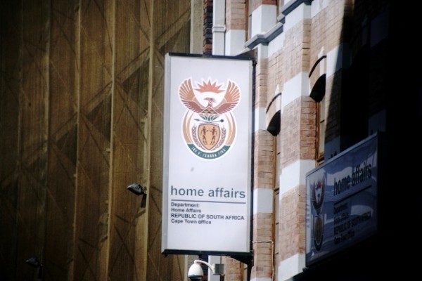 Photo of a sign for Home Affairs