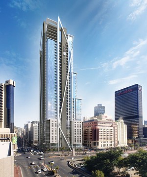 Graphic of Zero2One skyscraper