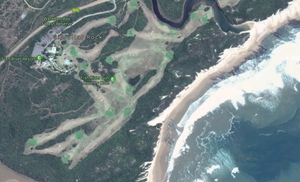 Satellite photo of FIsh River Sun area