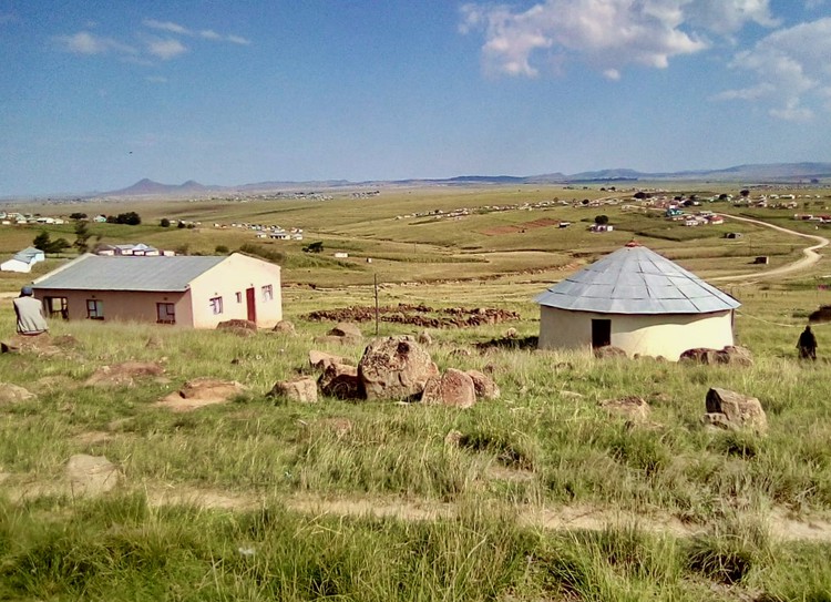 Photo of a rural village