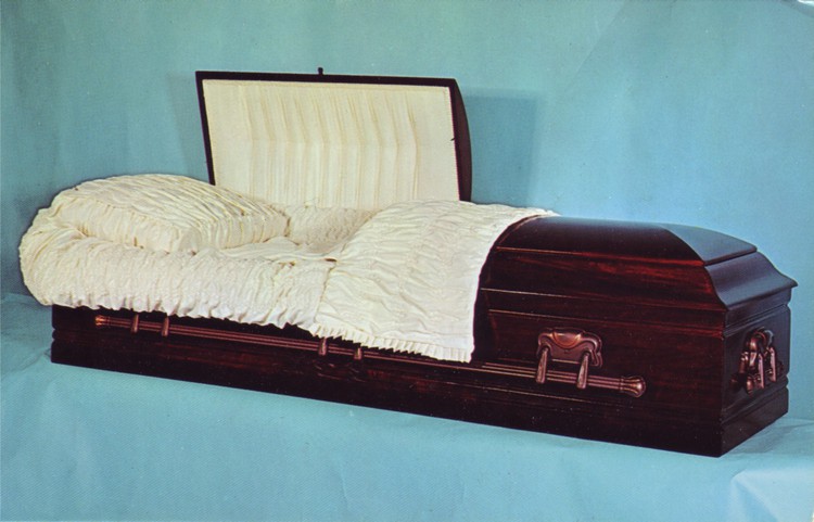 Photo of casket