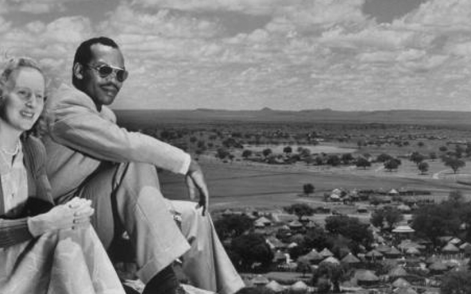 Photo of Seretse and Ruth Khama