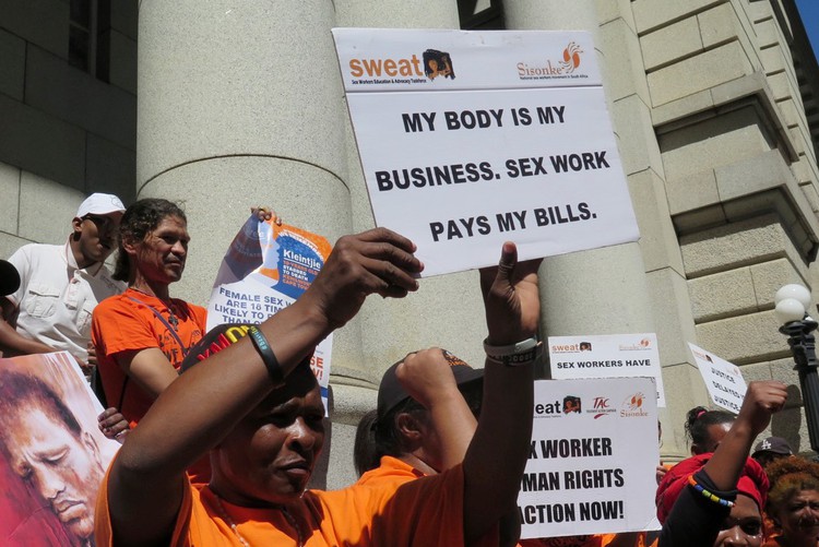 Sex workers campaign for law to be changed - GroundUp