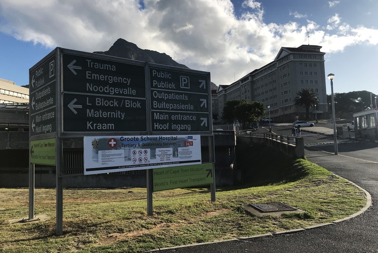 Groote Schuur hospital in Cape Town has about 140 Covid-19 patients. Photo: Ashraf Hendricks