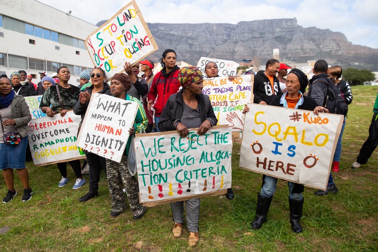 Photo of protesters