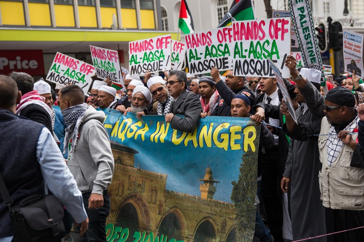 March for Al-aqsa mosque
