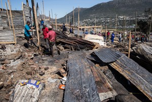 Aftermath After Fire in Imizamo Yethu