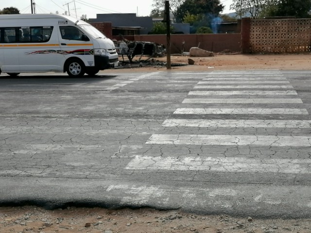 Photo of a pedestrian crossing