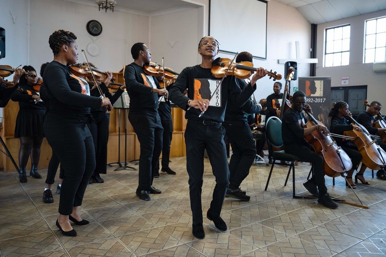 Buskaid Soweto String Ensemble free community concert