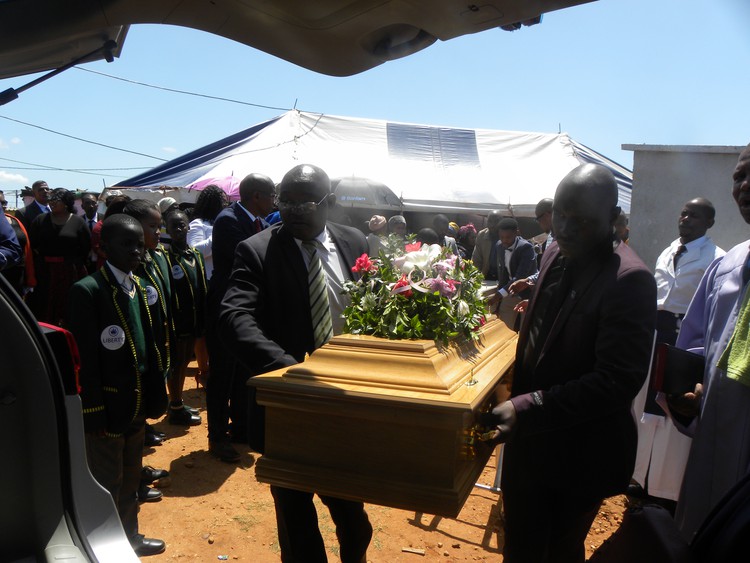 Photo of funeral procession