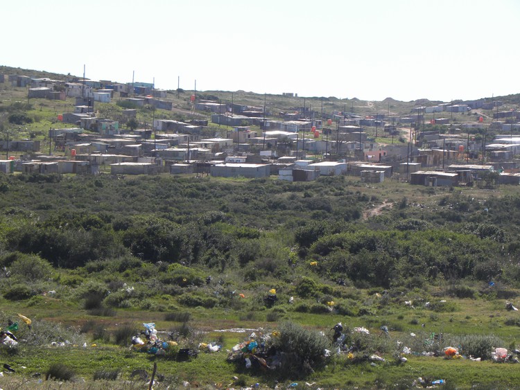 Photo of informal settlement