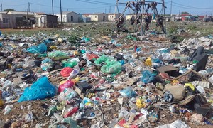 Photo of a dump site in Motherwell