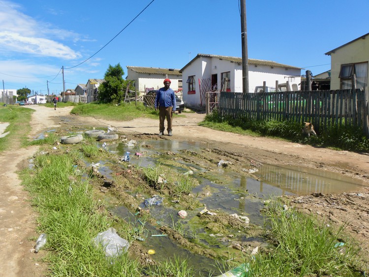 Raw sewage flowing since October from broken pipe in PE