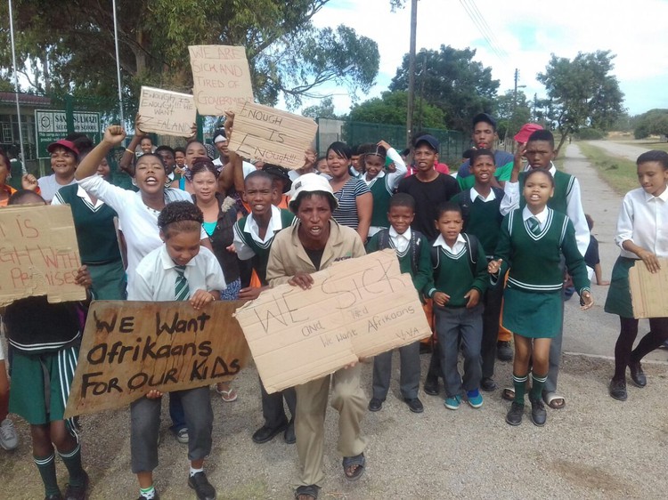 Photo of protesters