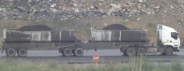Photo of coal truck