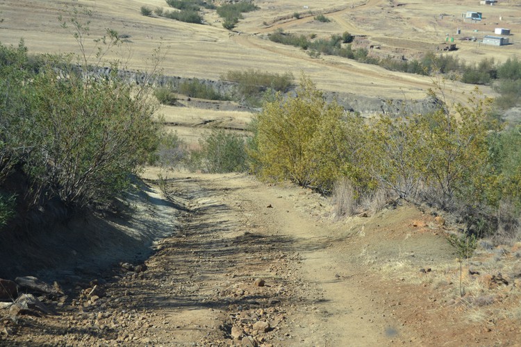 Photo of gravel road