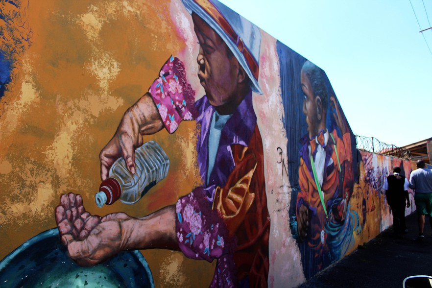 Photo of mural in Swift Street Salt River