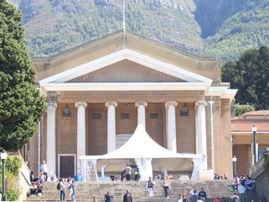 Photo of main hall at UCT