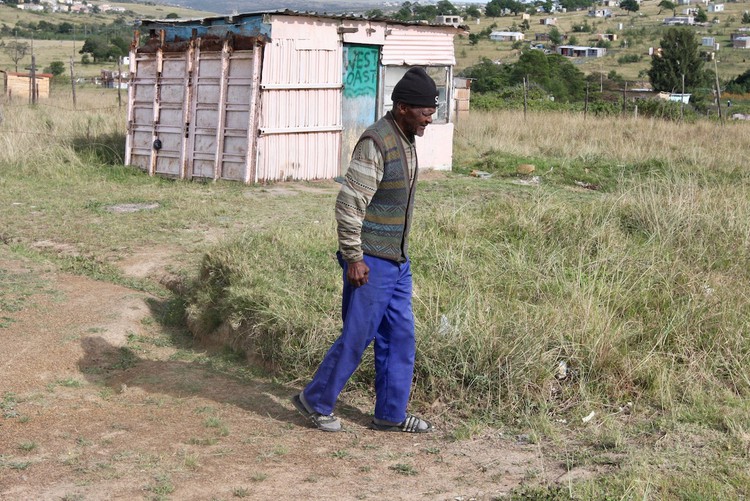 Photo of man walking