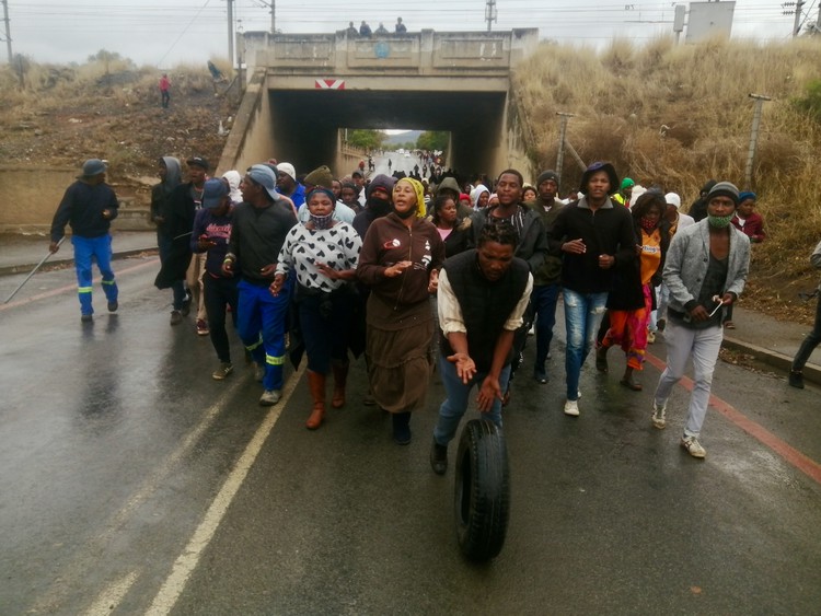 Photo of protesters