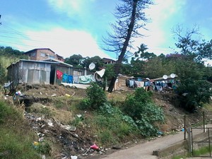 Photo of an informal settlement