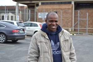 Photo of man outside court in Zwelitsha
