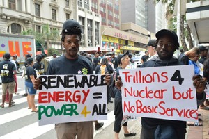 Photo of anti-nuclear protest