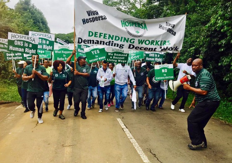 Photo of protesters