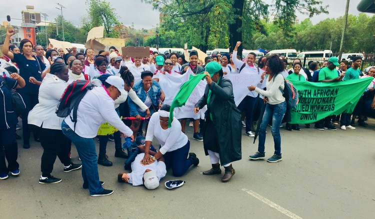 Photo of protesters