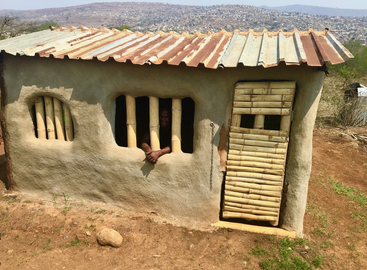 Photo of a mud house