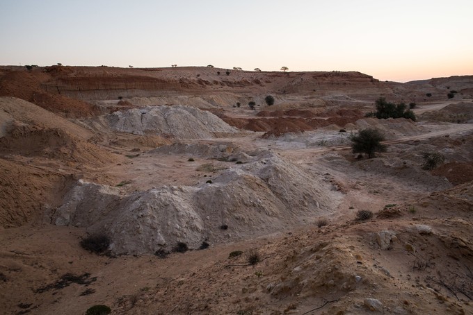 Photo of Namaqualand landscape