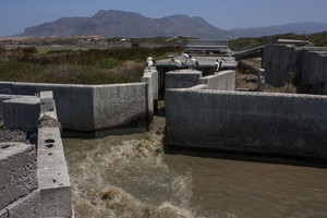 Photo of sewerage treatment plant