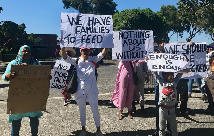 Photo of protesters