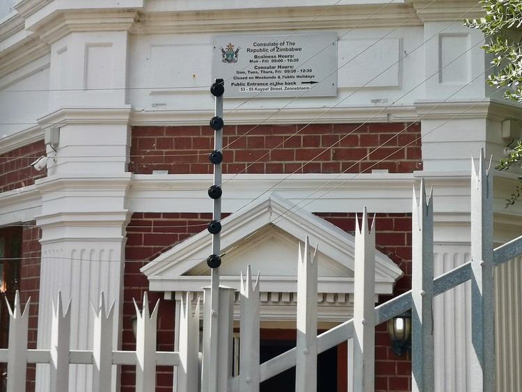Photo of Zimbabwe consulate building