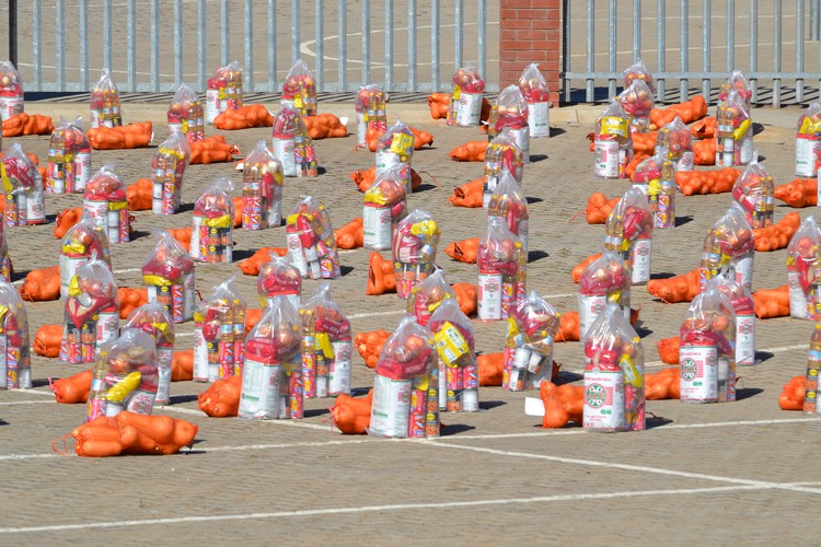Photo of food parcels